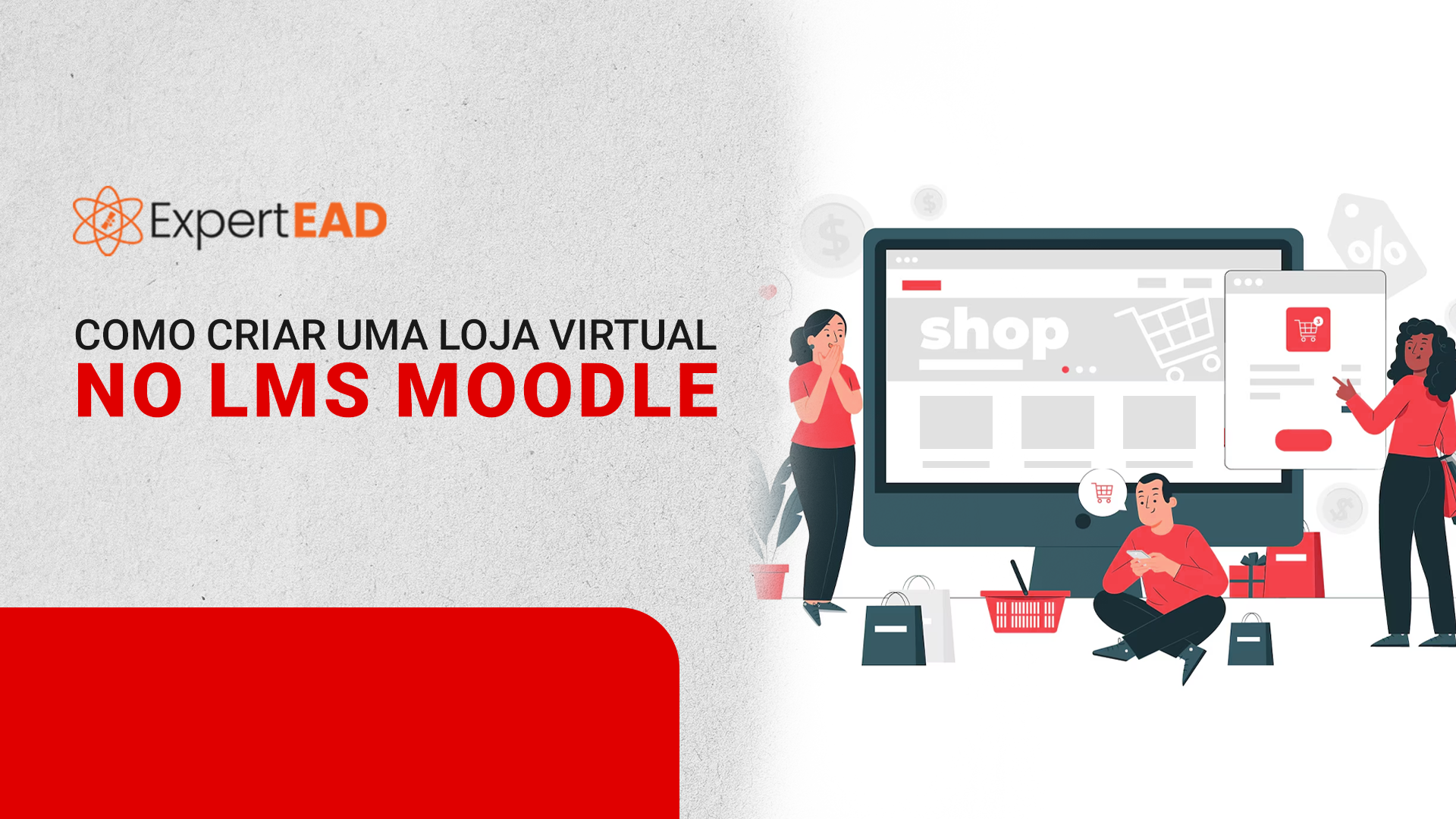 Como criar uma loja virtual no LMS Moodle (30 horas)